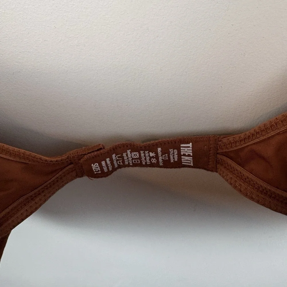 The Kit Orange Rust‎ Bralette Size 2
